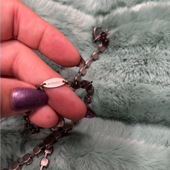 SABIKA London size w14 vintage choker dark purple - Picture 3 of 4